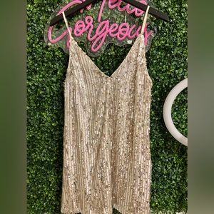 Beautiful Buddy Love sequins dress sz small